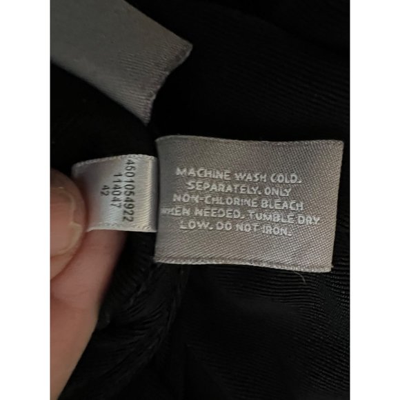 Chicos travelers 3/US-XL1-18 Cardigan Black 3/4 Sleeve Stretch - Picture 12 of 12